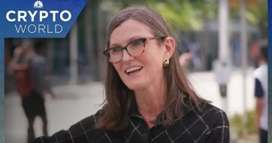 Watch CNBC's full interview with Cathie Wood on crypto outlook, regulation and DeFi vs. Wall Street