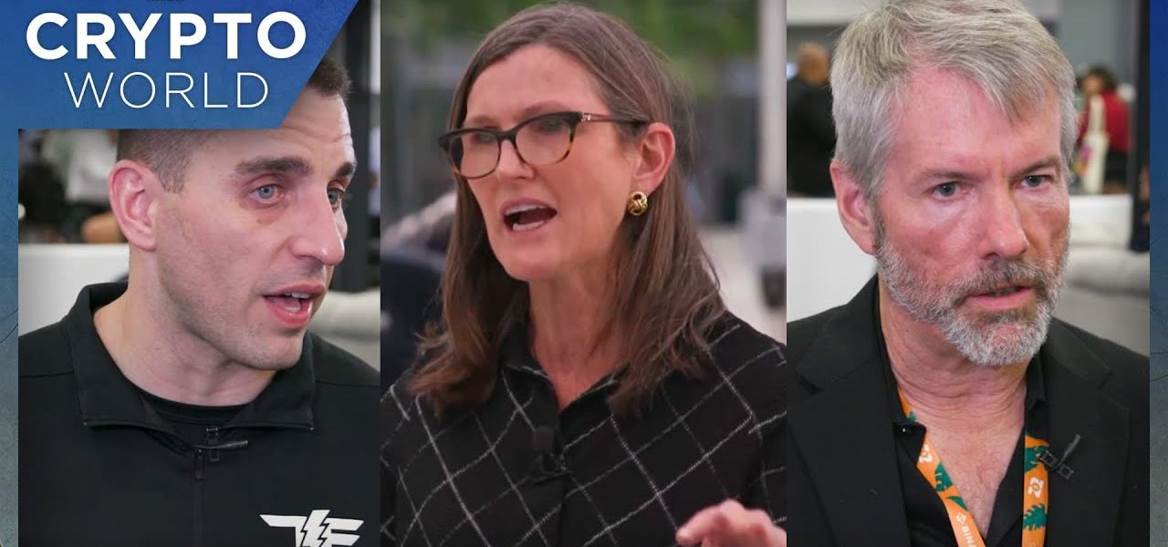 Cathie Wood, Michael Saylor and Anthony Pompliano break down crypto outlooks for 2022