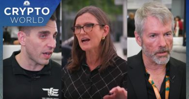 Cathie Wood, Michael Saylor and Anthony Pompliano break down crypto outlooks for 2022