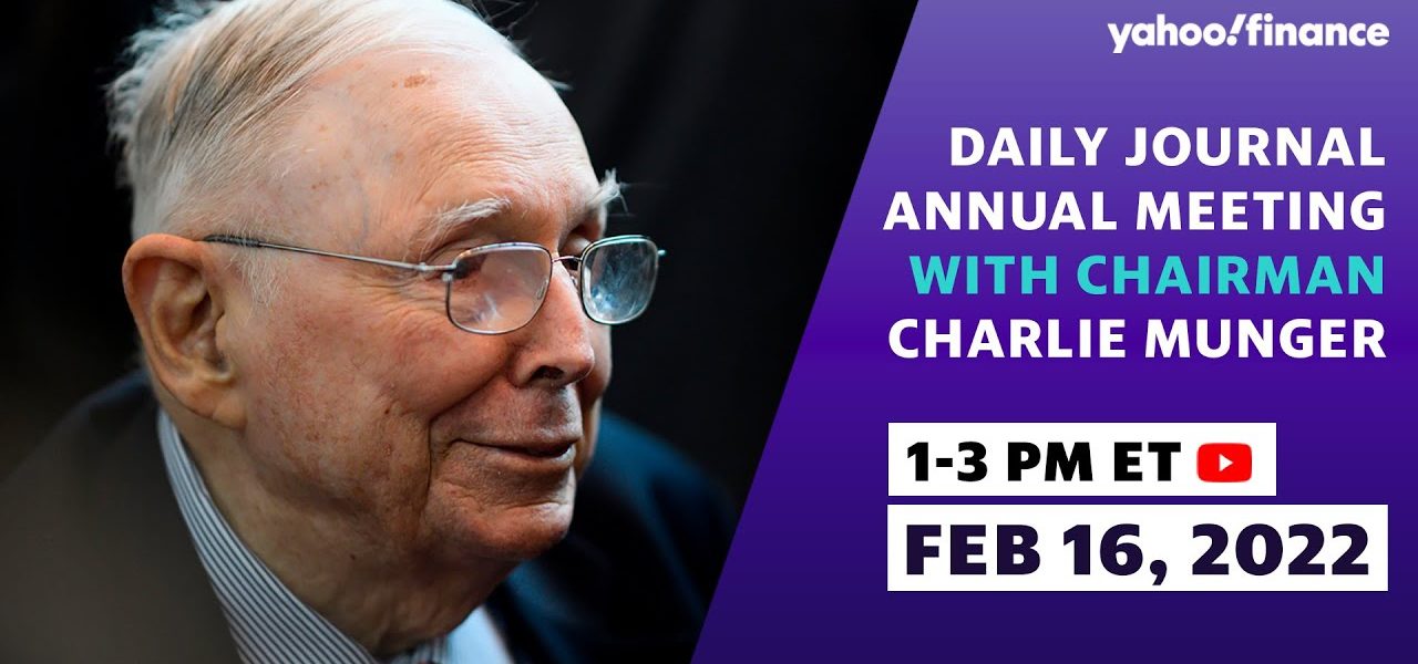 Charlie Munger speaks at the Daily Journal annual meeting