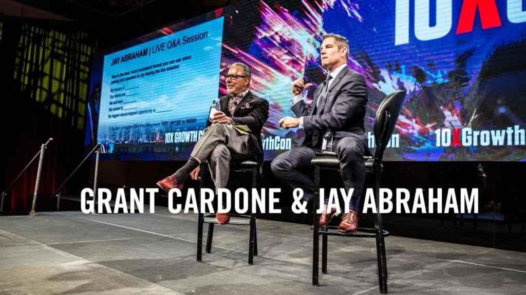 Grant Cardone & Jay Abraham Exclusive Business Coaching