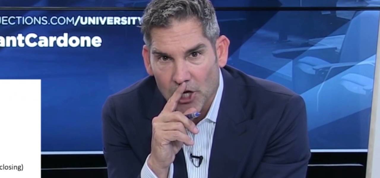 Grant Cardone Mastering Objections and the HARD CLOSE – Grant Cardone