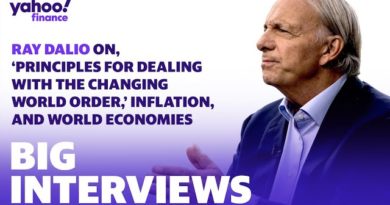 Ray Dalio on, ‘Principles for dealing with the changing world order,’ inflation, and world economies