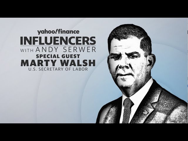 US Labor Secretary Marty Walsh on employment, unions, and the ‘challenges and struggles’ in America