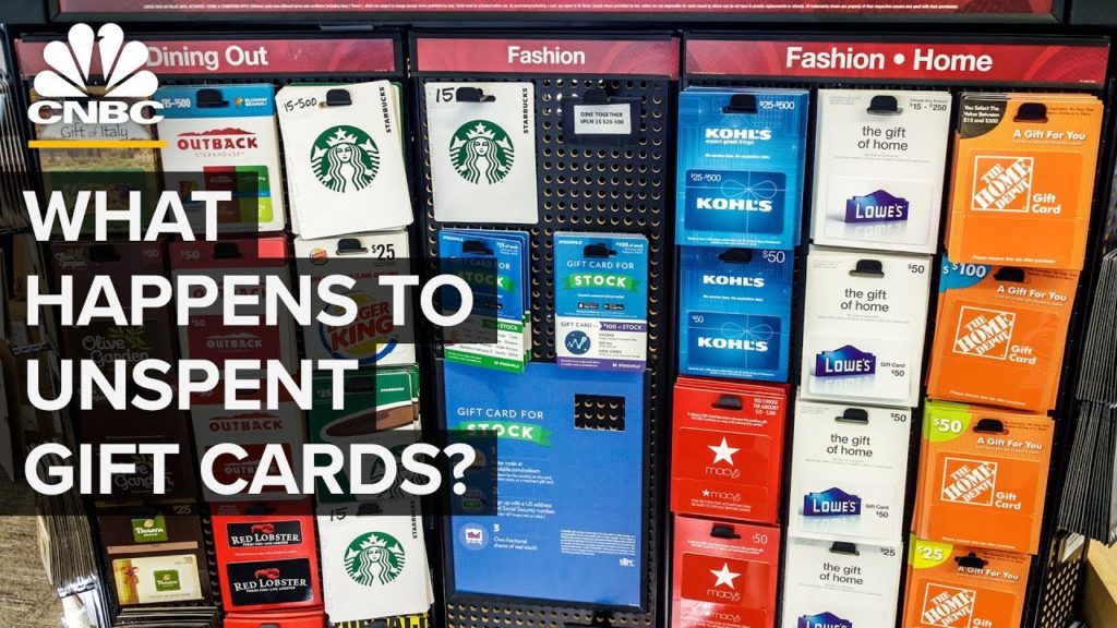 What Happens To Unspent Gift Cards?