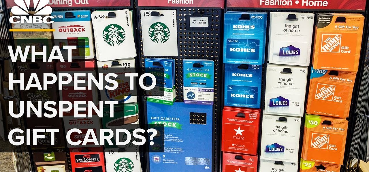 What Happens To Unspent Gift Cards?