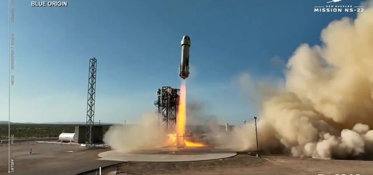 Blue Origin Launches Sixth Crewed Flight From Texas