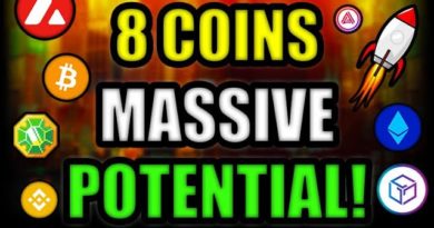 Top 8 Crypto Coins MASSIVE POTENTIAL (AVOID THIS 1 ALTCOIN)!! Bitcoin & Ethereum UPDATE!