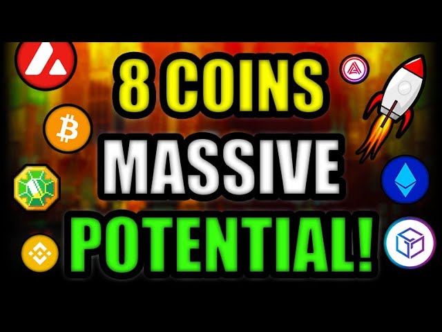 Top 8 Crypto Coins MASSIVE POTENTIAL (AVOID THIS 1 ALTCOIN)!! Bitcoin & Ethereum UPDATE!