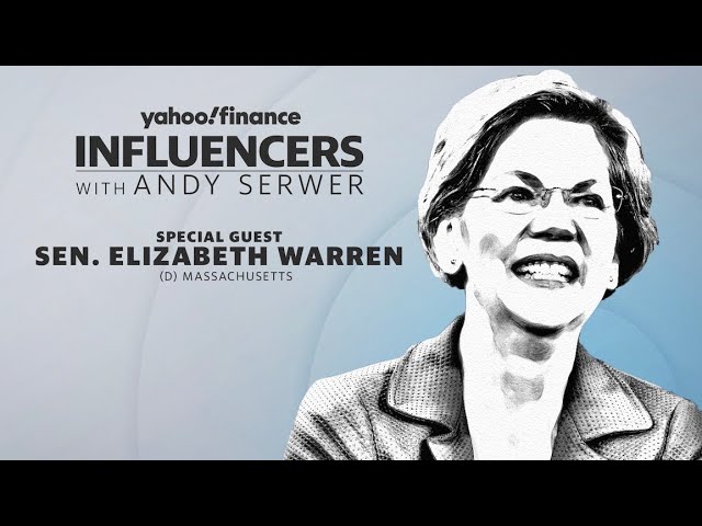 Senator Elizabeth Warren (D) discusses Trump ban on Facebook, taxing the wealthy, bitcoin, and more