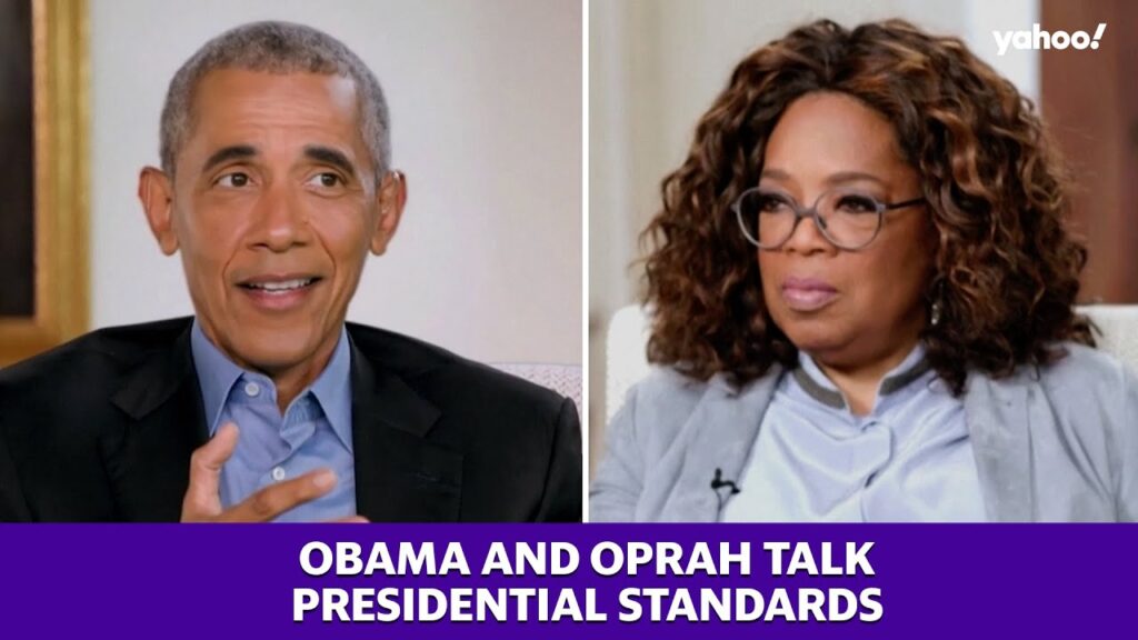 President Obama talks to Oprah about President Trump and presidential standards