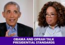 President Obama talks to Oprah about President Trump and presidential standards