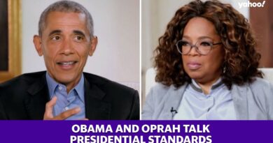 President Obama talks to Oprah about President Trump and presidential standards