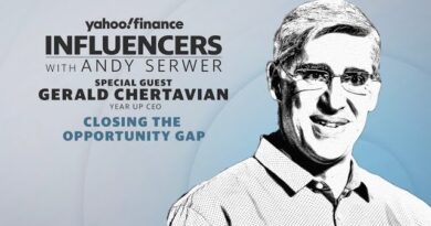 Influencers: Gerald Chertavian talks about helping people find jobs through his non-profit Year Up