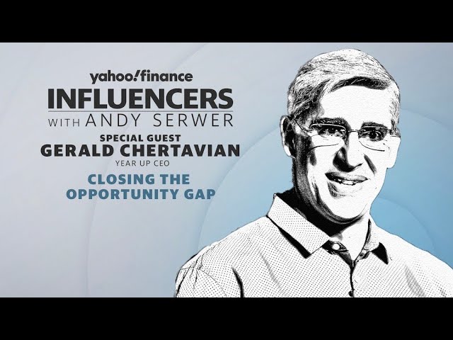 Influencers: Gerald Chertavian talks about helping people find jobs through his non-profit Year Up