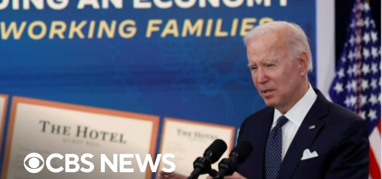 Biden praises third quarter GDP numbers showing economic growth