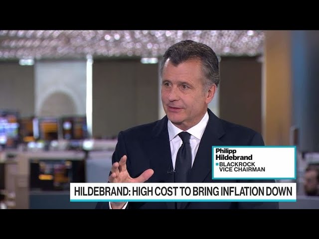 BlackRock’s Hildebrand Sees ‘Significant Damage’ Getting to 2% Inflation