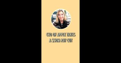 CEO of Apple takes a M pay cut