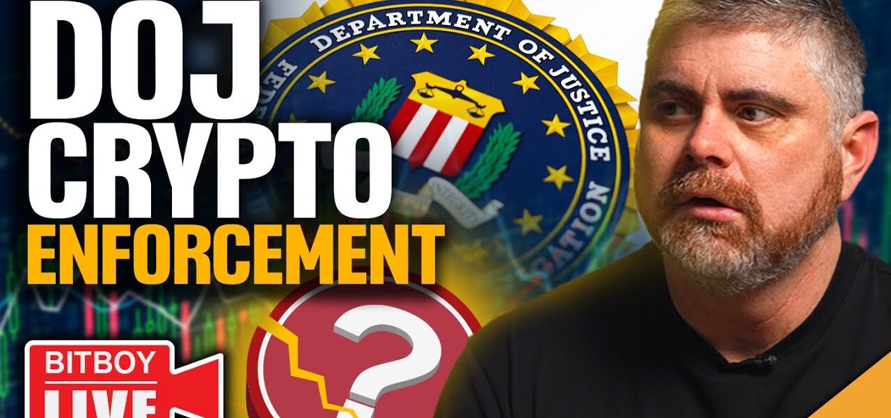 🚨BREAKING🚨 DOJ Crypto ENFORCEMENT Announcement!