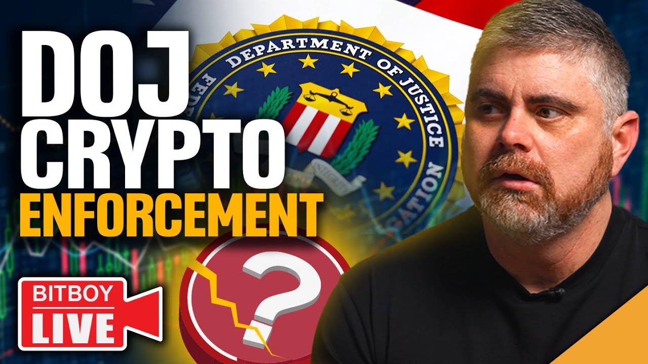 🚨Breaking🚨 Doj Crypto Enforcement Announcement!