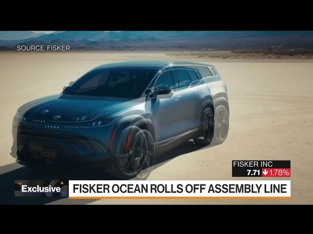 Fisker’s First Electric SUV Rolls Off Assembly Line