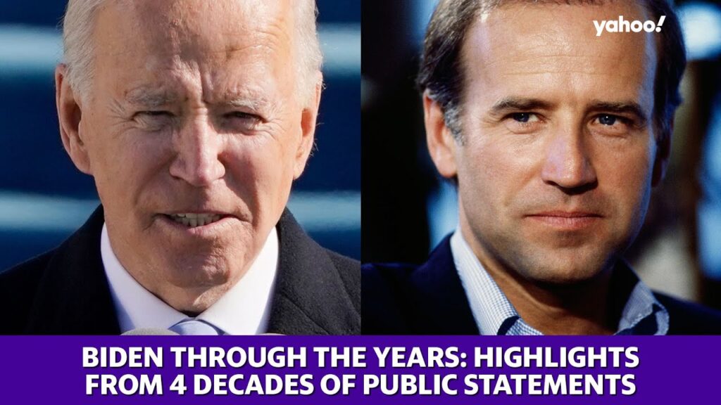 Biden through the years: Highlights from speeches and statements during 50 years of public service