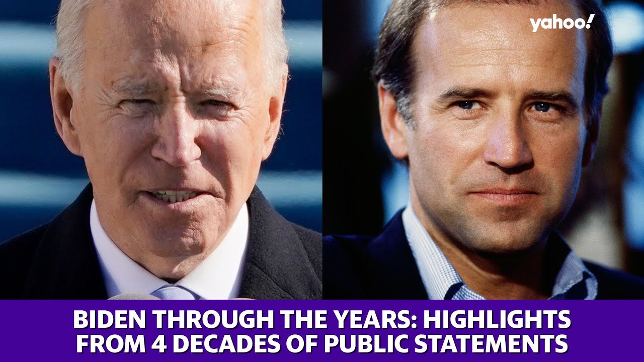 Biden Through The Years: Highlights From Speeches And Statements During 50 Years Of Public Service