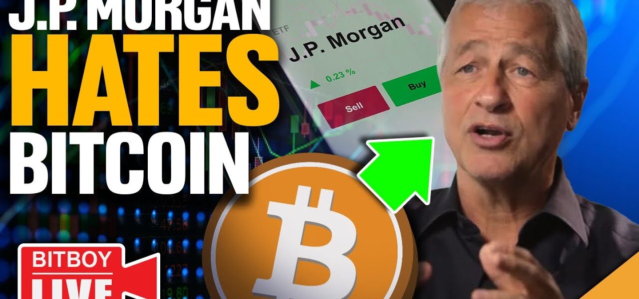 JP Morgan Hates Bitcoin! (Crypto OG Cashes OUT!)