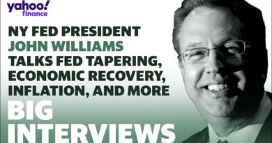 NY Fed President John Williams discusses inflation, financial markets, economic recovery, and more