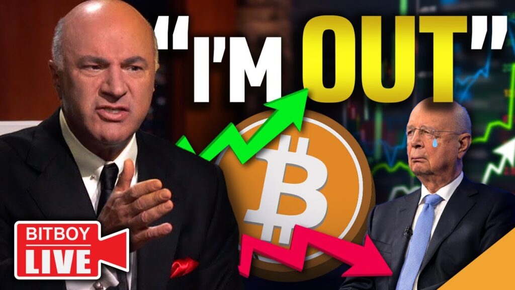 MELTDOWN In Davos! (O’Leary Predicts Crypto is 100% Going to ZERO)