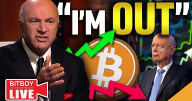 MELTDOWN In Davos! (O’Leary Predicts Crypto is 100% Going to ZERO)