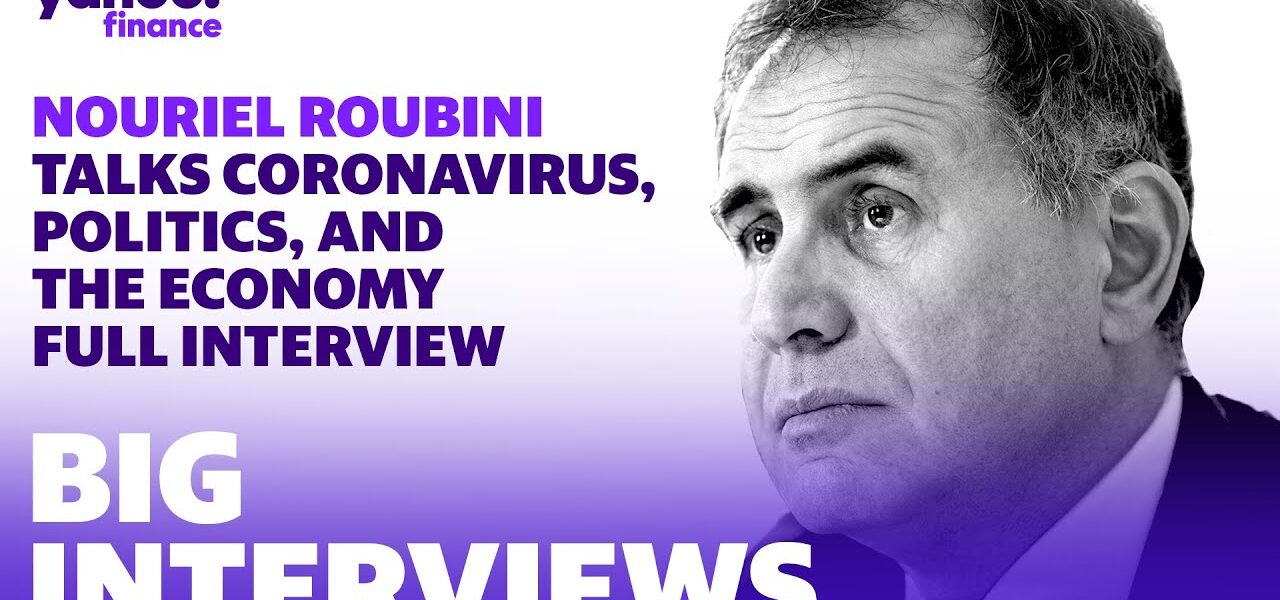 Nouriel Roubini discusses the economy, stimulus, the election, and bitcoin