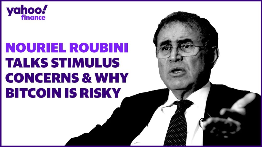 Nouriel Roubini discusses bitcoin risk, stimulus concerns, and the rise in SPACs