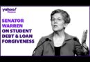 Senator Elizabeth Warren discusses student debt and loan forgiveness