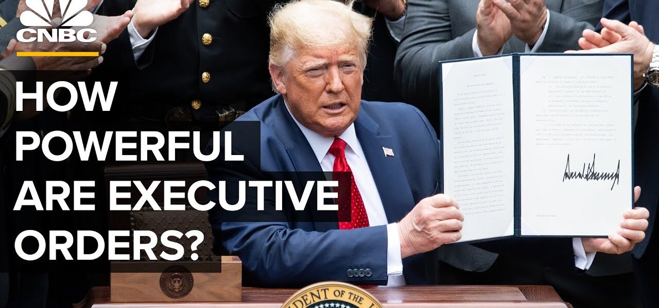 Why Executive Orders Can’t Save The U.S. Economy