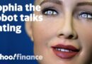 Sophia the AI Robot on dating apps, kids, and who should pay on the first date