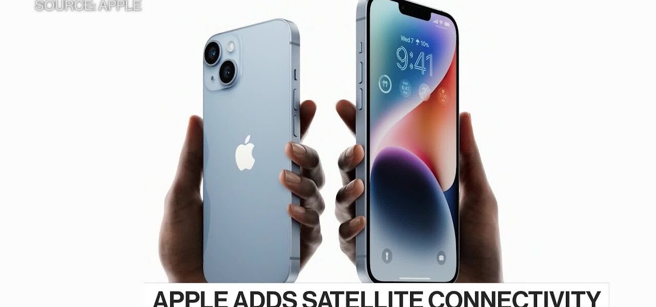 Apple Boosts Satellite Connectivity