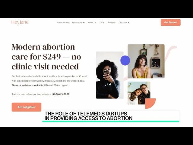 At-Home Abortion Pill Startup on Roe v. Wade