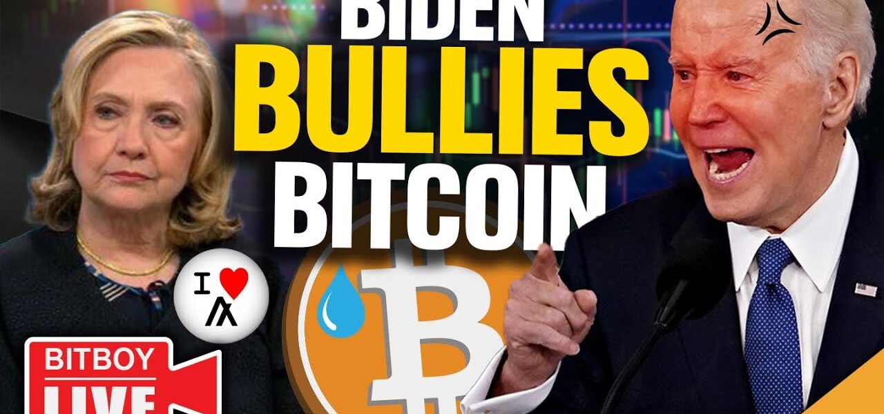 Biden BULLIES Bitcoin! (Algorand SHOCKS Crypto Community)