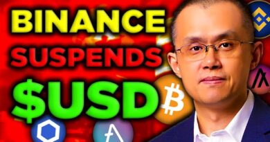 Binance SUSPENDS U.S. dollar Transfers!? Algorand, Aave, Chainlink News