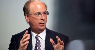 BlackRock’s Fink Sees ‘Huge Pools of Money’ on the Sidelines