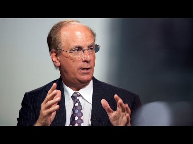 BlackRock’s Fink Sees ‘Huge Pools of Money’ on the Sidelines