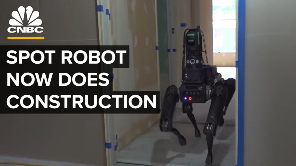 Boston Dynamics’ Robot Spot Inspects Construction