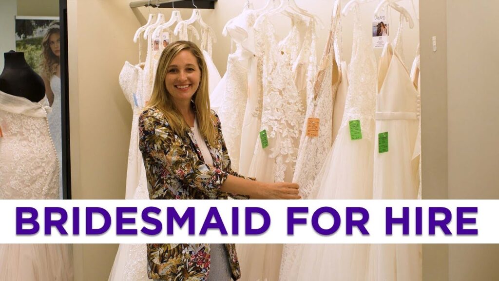 Bridesmaid for hire: A hidden service of the booming wedding industry