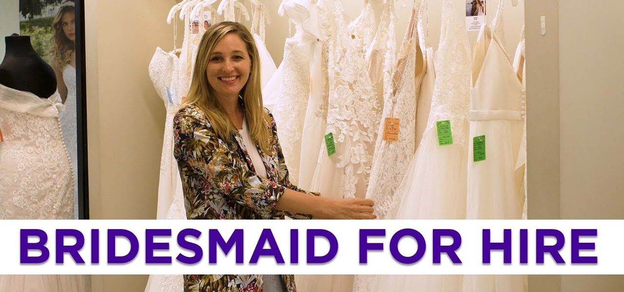 Bridesmaid for hire: A hidden service of the booming wedding industry