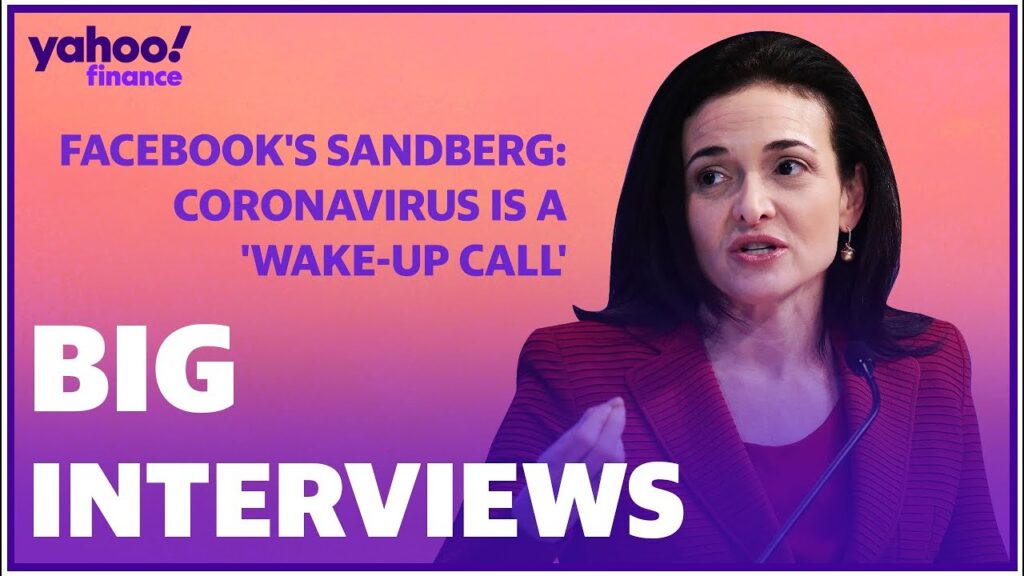 Coronavirus a ‘wake-up call’ on equal pay and domestic violence, Facebook’s Sheryl Sandberg says