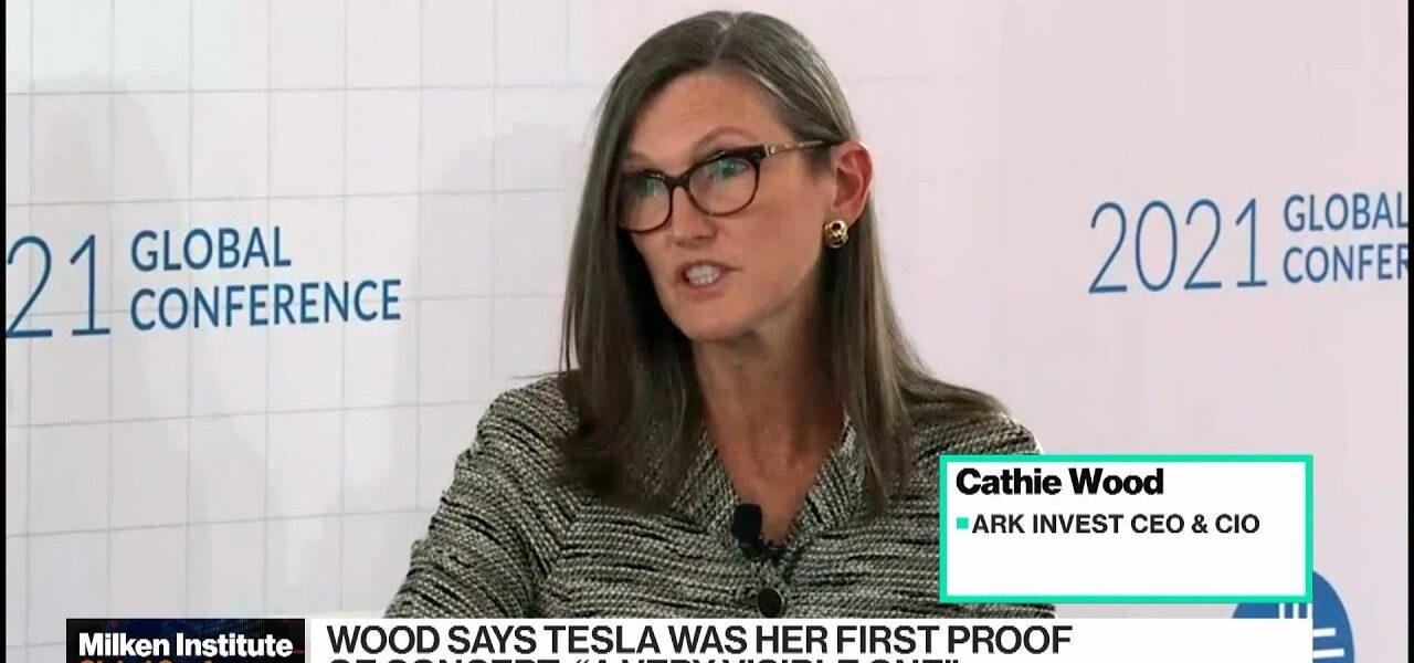 Cathie Wood Says ,000 Is Ark’s Base Case for Tesla Shares