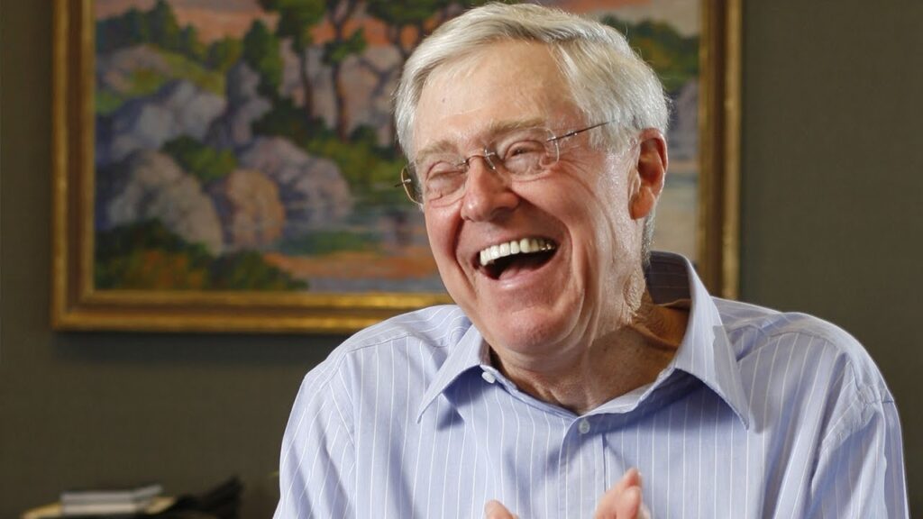 Charles Koch: “My body is full of harpoons ..” 2015 Interview