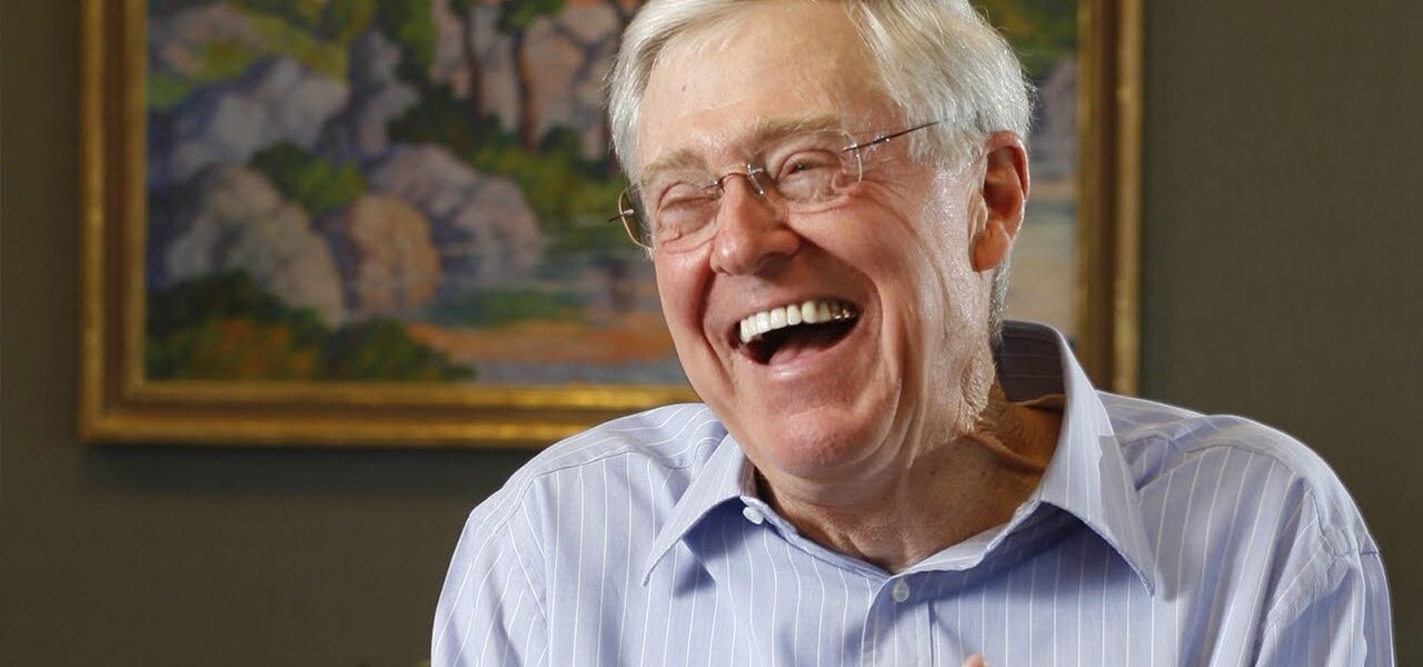 Charles Koch: “My body is full of harpoons ..” 2015 Interview