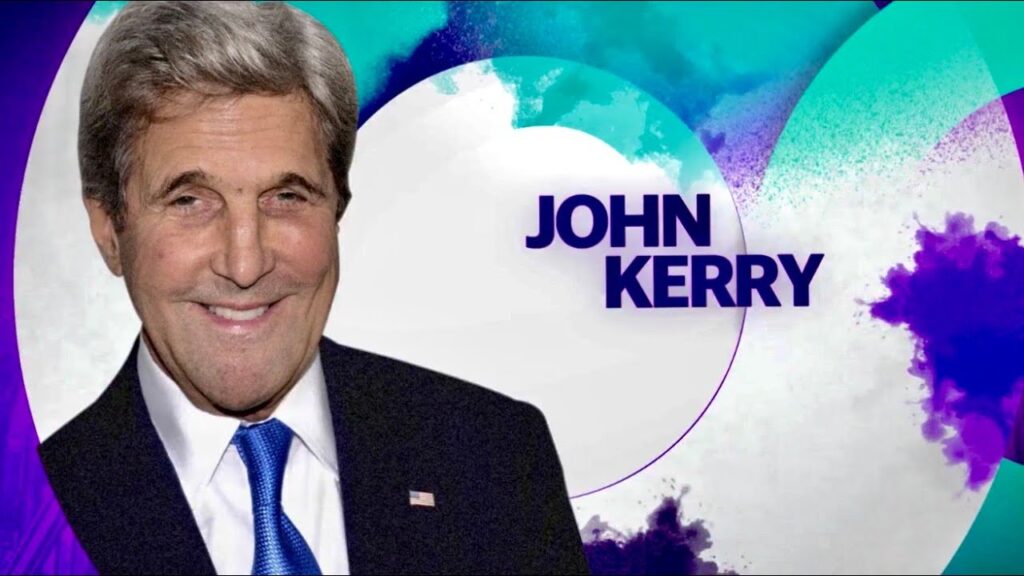 John Kerry discusses the upcoming election, the fight against climate change, and natural disasters